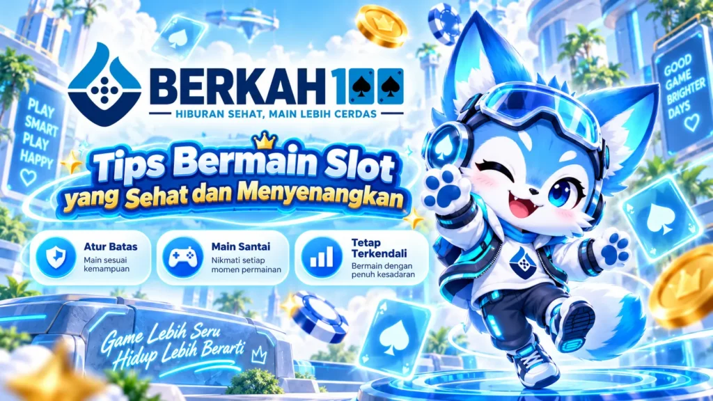 Berkah100 | Panduan Slot Sehat Dan Seru